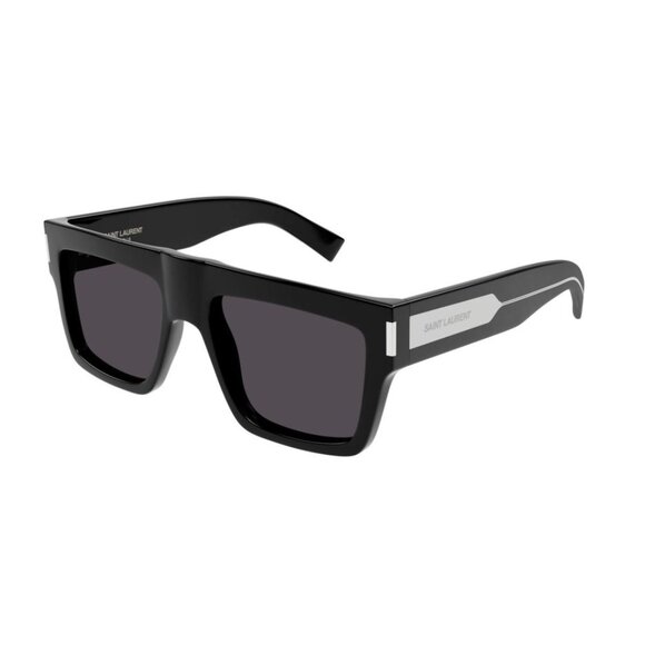 NEW SAINT LAURENT SL628 001 SUNGLASSES SQUARE BLACK UNISEX SL 628 001 EYEWEAR - Picture 1 of 4